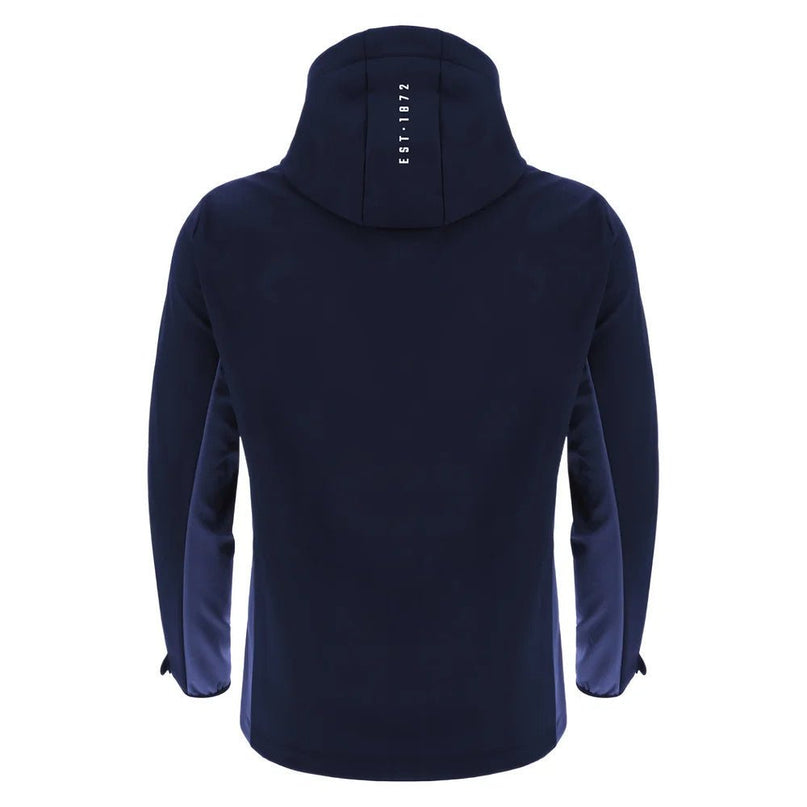 2025-2026 Cardiff Rugby Softshell Jacket (Navy) |Product - Jackets | Macron | Absolute Rugby