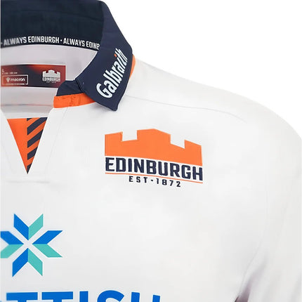 2025-2026 Edinburgh Rugby Away Replica Shirt |Product - Football Shirts | Macron | Absolute Rugby