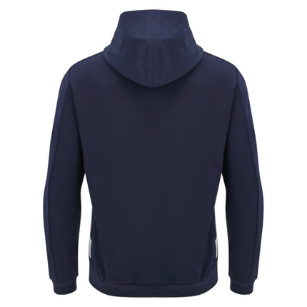 2025-2026 Edinburgh Rugby Hooded Warm Up Jacket (Navy) |Product - Hoodies | Macron | Absolute Rugby