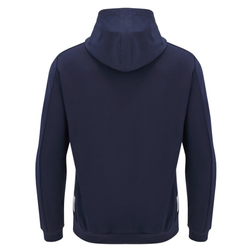 2025-2026 Edinburgh Rugby Hooded Warm Up Jacket (Navy) |Product - Hoodies | Macron | Absolute Rugby