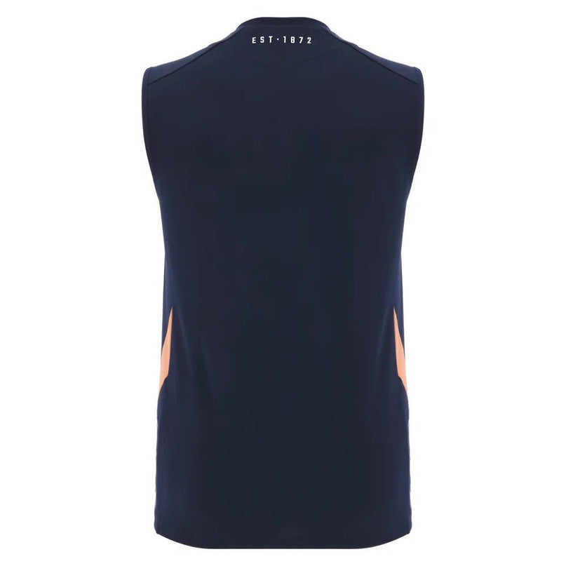 2025-2026 Edinburgh Rugby Sleeveless Shirt (Navy) |Product - Sleeveless | Macron | Absolute Rugby