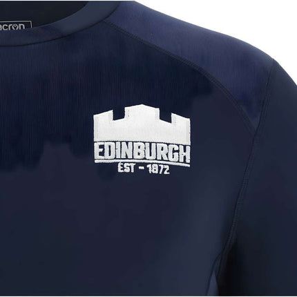 2025-2026 Edinburgh Rugby Training Sweatshirt (Navy) |Product - Sweat Tops | Macron | Absolute Rugby