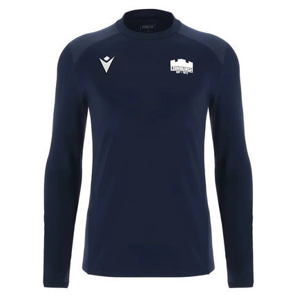 2025-2026 Edinburgh Rugby Training Sweatshirt (Navy) |Product - Sweat Tops | Macron | Absolute Rugby
