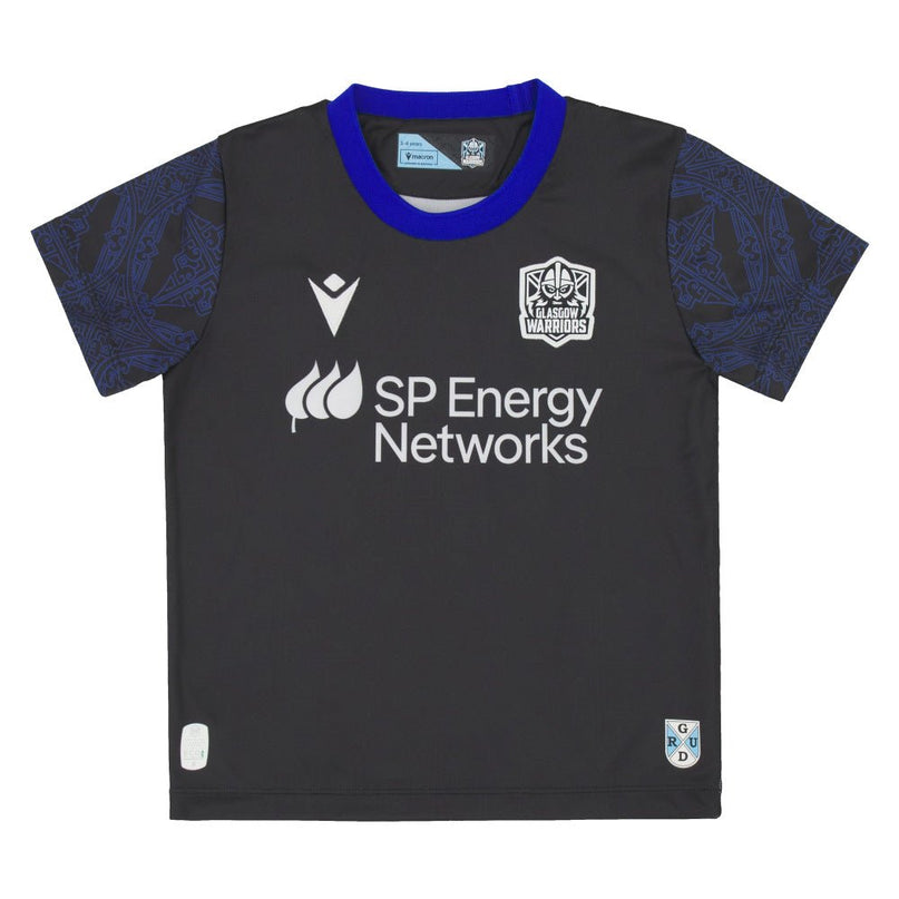 2025-2026 Glasgow Rugby Home Mini Shirt (Little Kids) |Product - Football Shirts | Macron | Absolute Rugby