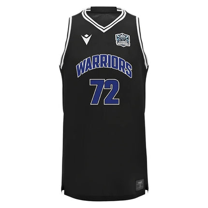 2025-2026 Glasgow Warriors Basketball Singlet (Black) |Product - Sleeveless | Macron | Absolute Rugby