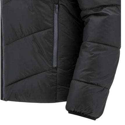 2025-2026 Glasgow Warriors Hooded Bomber Jacket (Black) |Product - Jackets | Macron | Absolute Rugby