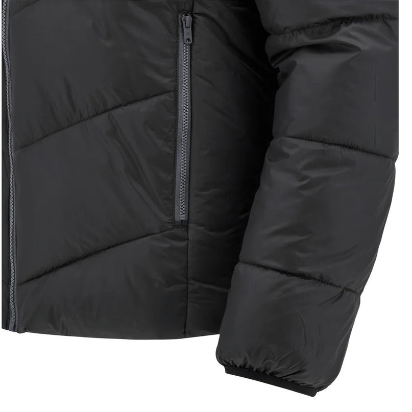 2025-2026 Glasgow Warriors Hooded Bomber Jacket (Black) |Product - Jackets | Macron | Absolute Rugby