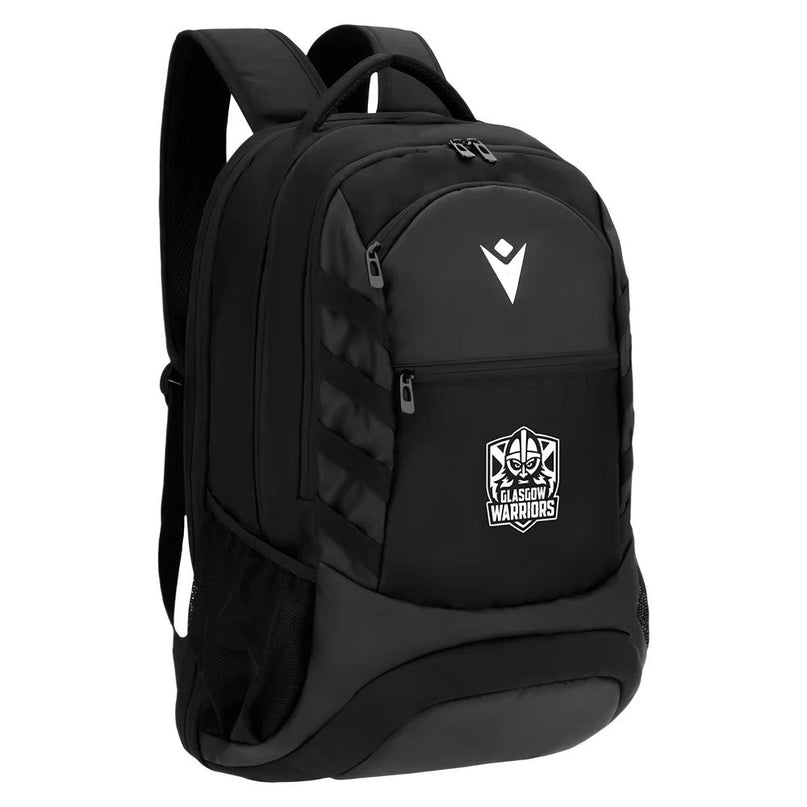 2025-2026 Glasgow Warriors Rugby Ath Backpack 35LT (Black) |Product - Bags | Macron | Absolute Rugby