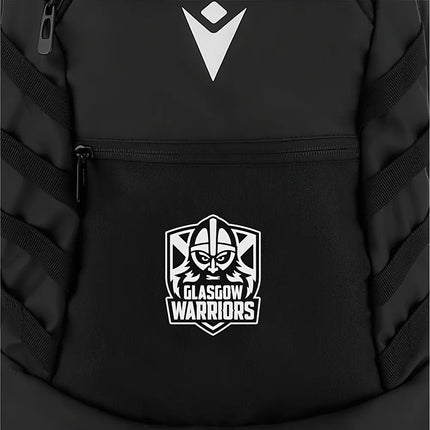 2025-2026 Glasgow Warriors Rugby Ath Backpack 35LT (Black) |Product - Bags | Macron | Absolute Rugby