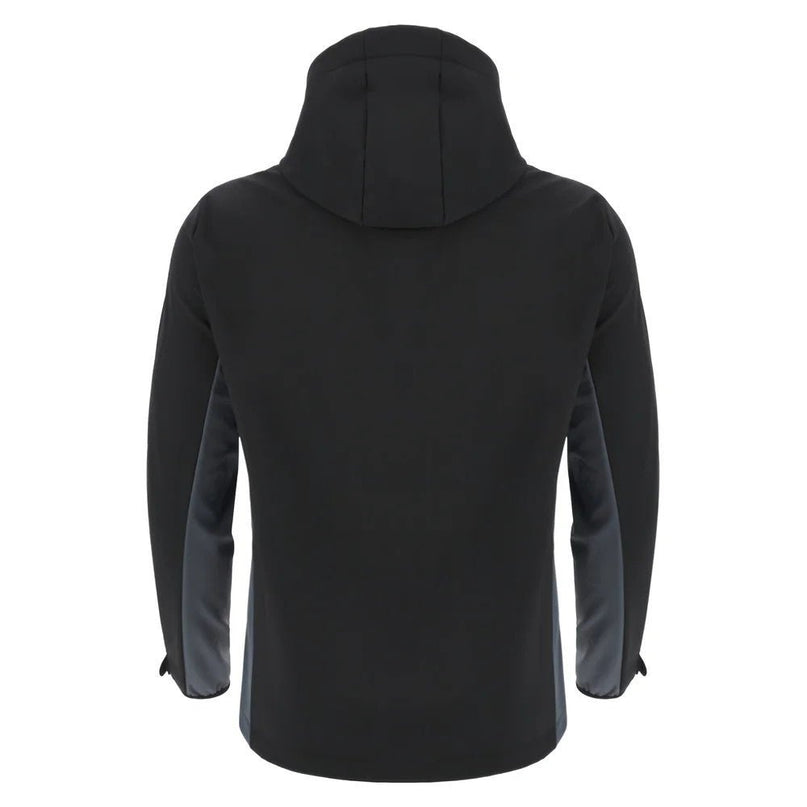 2025-2026 Glasgow Warriors Rugby Softshell (Black) |Product - Jackets | Macron | Absolute Rugby