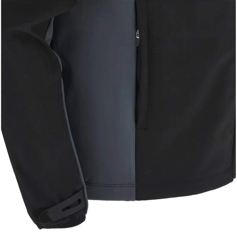 2025-2026 Glasgow Warriors Rugby Softshell (Black) |Product - Jackets | Macron | Absolute Rugby