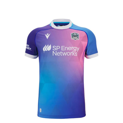 2025-2026 Glasgow Warriors Rugby Training Jersey (Kids) |Product - Training Shirts | Macron | Absolute Rugby