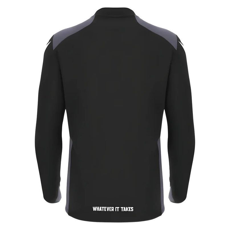 2025-2026 Glasgow Warriors Training Sweatshirt (Black) |Product - Sweat Tops | Macron | Absolute Rugby