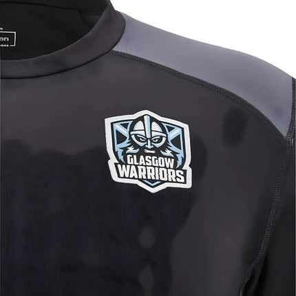 2025-2026 Glasgow Warriors Training Sweatshirt (Black) |Product - Sweat Tops | Macron | Absolute Rugby