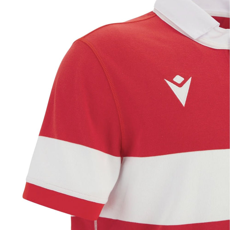 2025-2026 Gloucester Rugby Cotton Home Shirt |Product - Football Shirts | Macron | Absolute Rugby