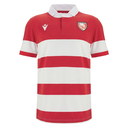 2025-2026 Gloucester Rugby Cotton Home Shirt |Product - Football Shirts | Macron | Absolute Rugby