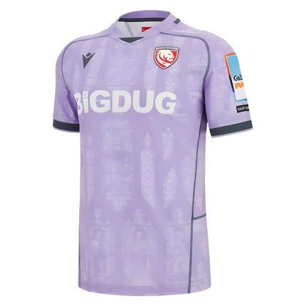 2025-2026 Gloucester Rugby Poly Away Shirt |Product - Football Shirts | Macron | Absolute Rugby