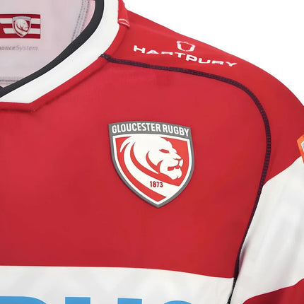 2025-2026 Gloucester Rugby Poly Home Shirt |Product - Football Shirts | Macron | Absolute Rugby