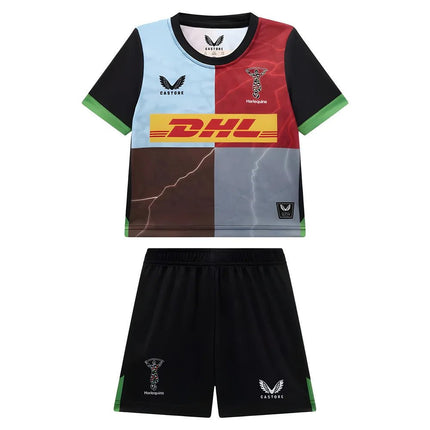 2025-2026 Harlequins Home Rugby Infant Kit |Product - Football Shirts | Castore | Absolute Rugby