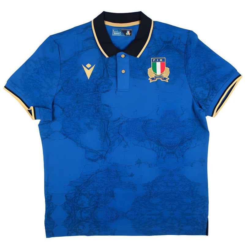 2025-2026 Italy FIR Home Cotton Rugby Shirt |Product - Football Shirts | Macron | Absolute Rugby