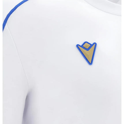 2025-2026 Italy FIR Rugby Ath Cotton Shirt (White) |Product - T-Shirt | Macron | Absolute Rugby