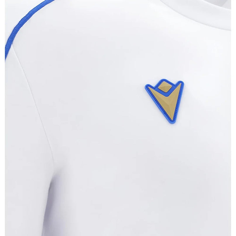 2025-2026 Italy FIR Rugby Ath Cotton Shirt (White) |Product - T-Shirt | Macron | Absolute Rugby