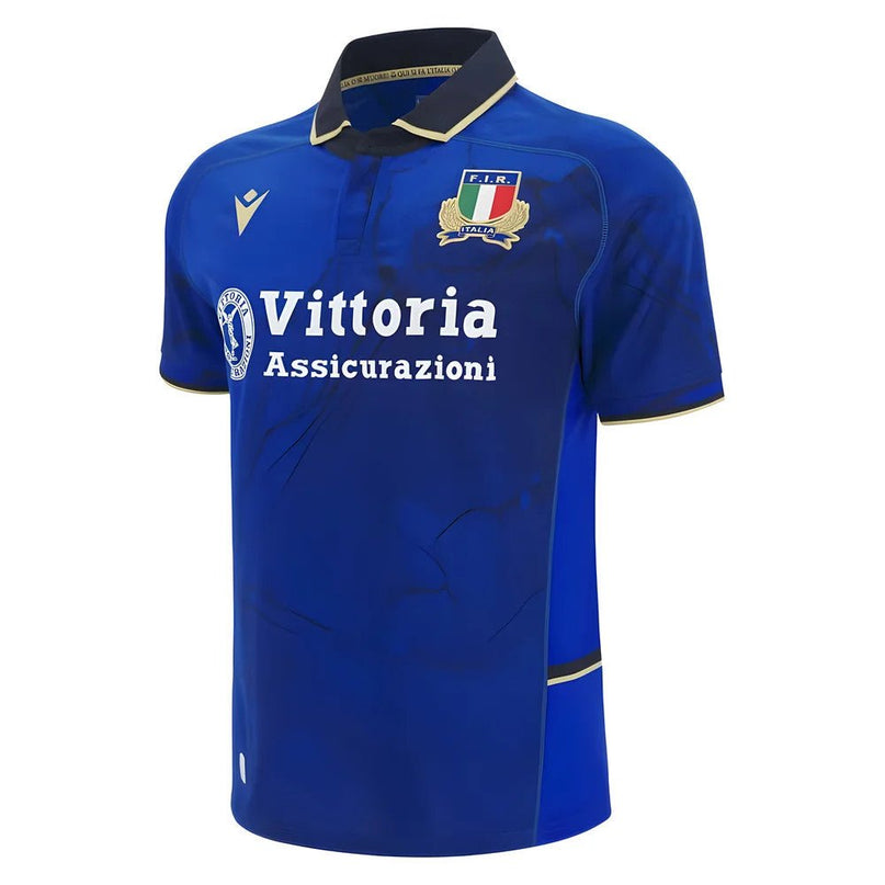 2025-2026 Italy FIR Rugby Home Replica Shirt |Product - Football Shirts | Macron | Absolute Rugby