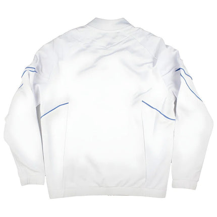 2025-2026 Italy FIR Rugby Training Full Zip Top (White) |Product - Training Tops | Macron | Absolute Rugby