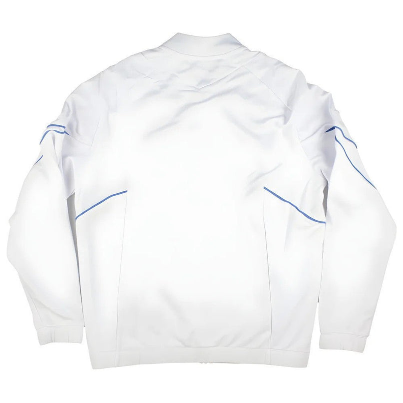 2025-2026 Italy FIR Rugby Training Full Zip Top (White) |Product - Training Tops | Macron | Absolute Rugby