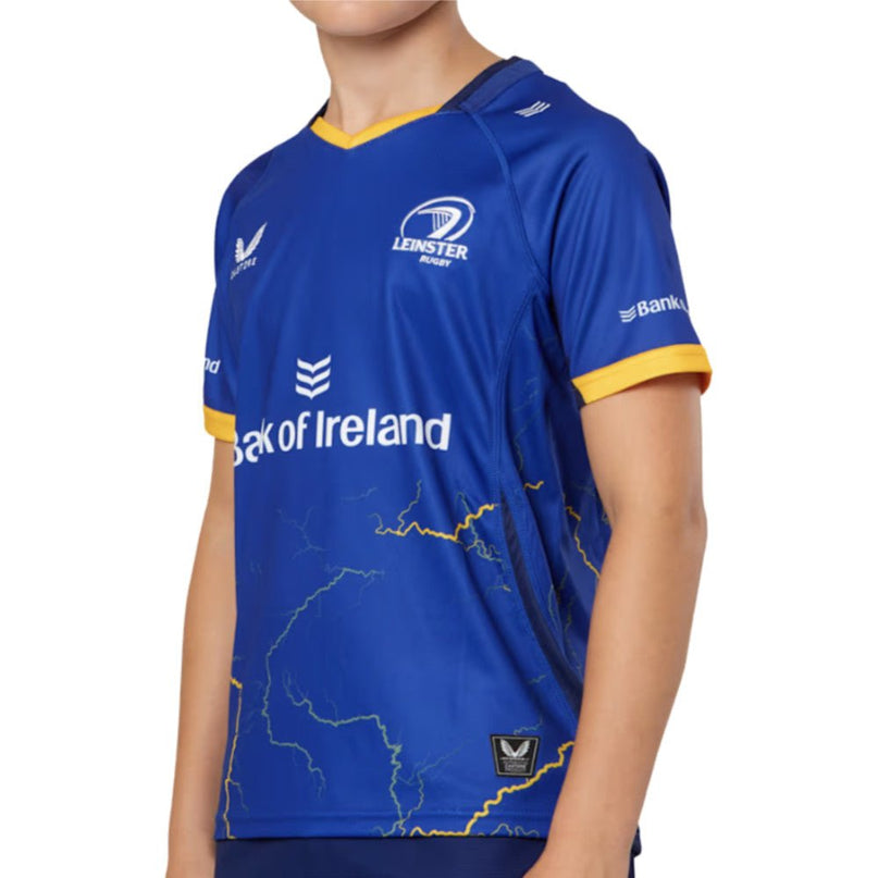 2025-2026 Leinster Home Rugby Shirt (Kids) |Product - Football Shirts | Castore | Absolute Rugby