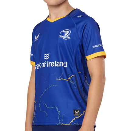 2025-2026 Leinster Home Rugby Shirt (Kids) |Product - Football Shirts | Castore | Absolute Rugby