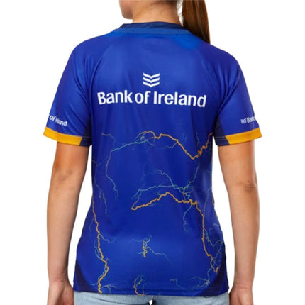 2025-2026 Leinster Home Shirt (Surf The Web) - Womens |Product - Football Shirts | Castore | Absolute Rugby