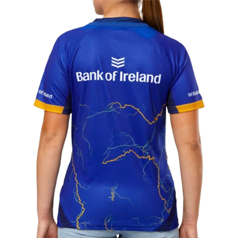 2025-2026 Leinster Home Shirt (Surf The Web) - Womens |Product - Football Shirts | Castore | Absolute Rugby
