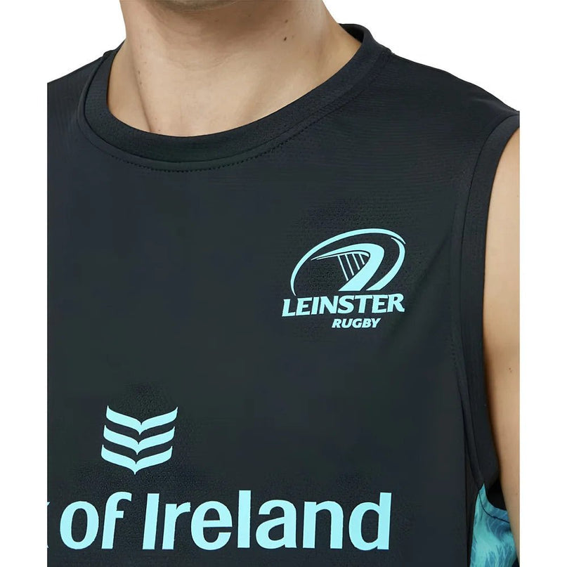 2025-2026 Leinster Performance Sleeveless Tee (Blue Graphite) |Product - Sleeveless | Castore | Absolute Rugby