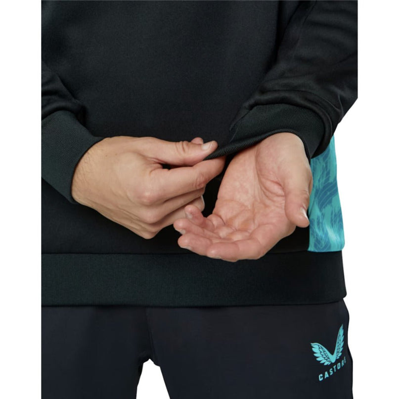 2025-2026 Leinster Performance Sweatshirt (Blue Graphite) |Product - Sweat Tops | Castore | Absolute Rugby