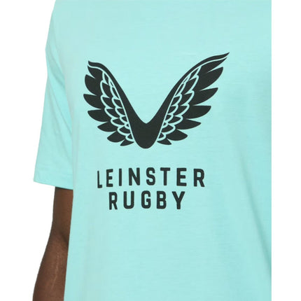 2025-2026 Leinster Presentation Logo Tee (Blue Radiance) |Product - T-Shirt | Absolute Rugby | Absolute Rugby