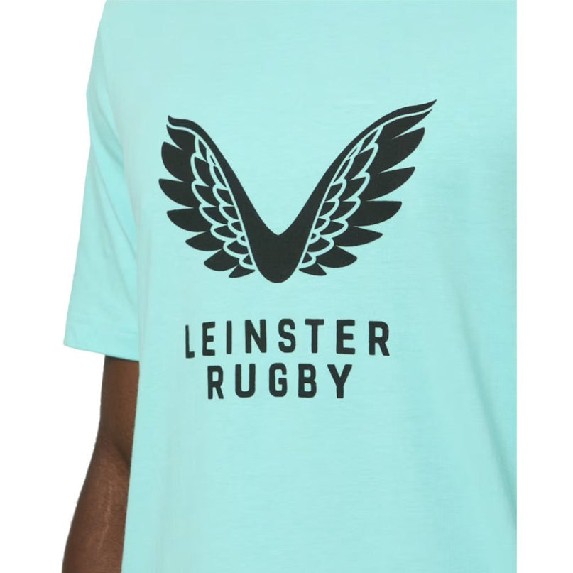 2025-2026 Leinster Presentation Logo Tee (Blue Radiance) |Product - T-Shirt | Absolute Rugby | Absolute Rugby