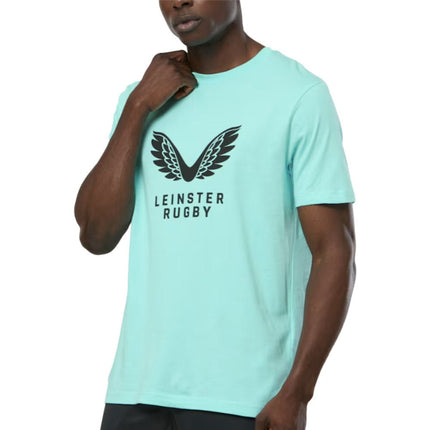 2025-2026 Leinster Presentation Logo Tee (Blue Radiance) |Product - T-Shirt | Absolute Rugby | Absolute Rugby