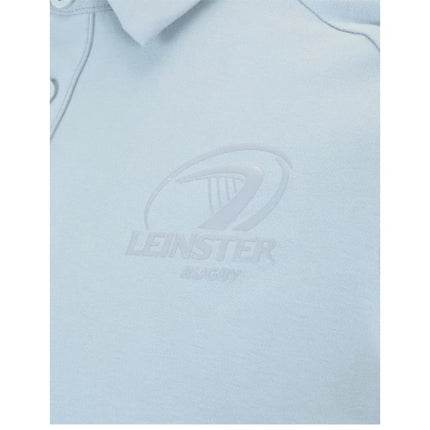 2025-2026 Leinster Rugby Short Sleeve Travel Polo Shirt (Grey Marl) |Product - Polo Shirts | Castore | Absolute Rugby