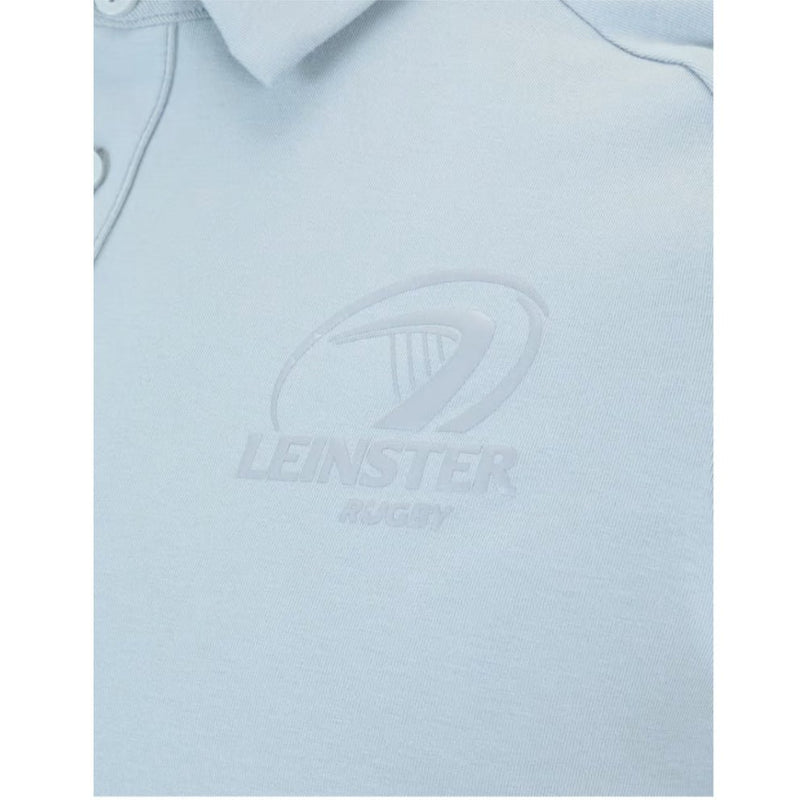 2025-2026 Leinster Rugby Short Sleeve Travel Polo Shirt (Grey Marl) |Product - Polo Shirts | Castore | Absolute Rugby