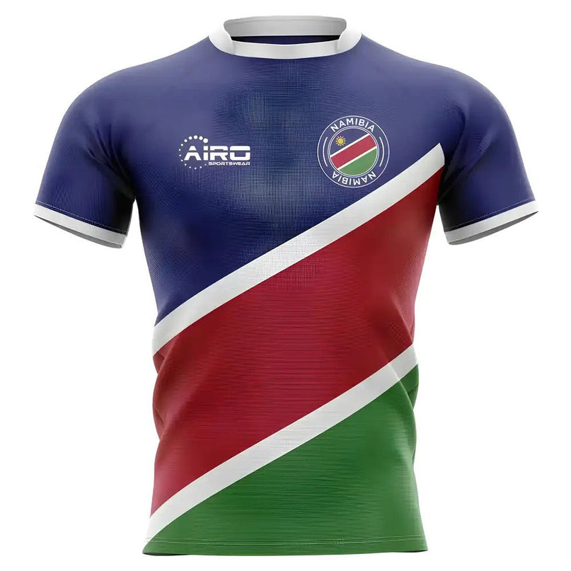 2025-2026 Namibia Flag Concept Rugby Shirt - Kids |Product - Football Shirts | Airo Sportswear | Absolute Rugby