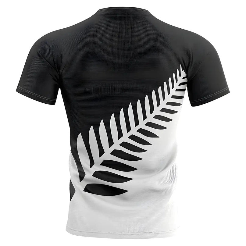 2025-2026 New Zealand All Blacks Fern Concept Rugby Shirt - Womens |Product - Football Shirts | Airo Sportswear | Absolute Rugby