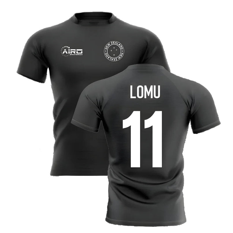 2025-2026 New Zealand Home Concept Rugby Shirt (Lomu 11) |Product - Hero Shirts | Airo Sportswear | Absolute Rugby