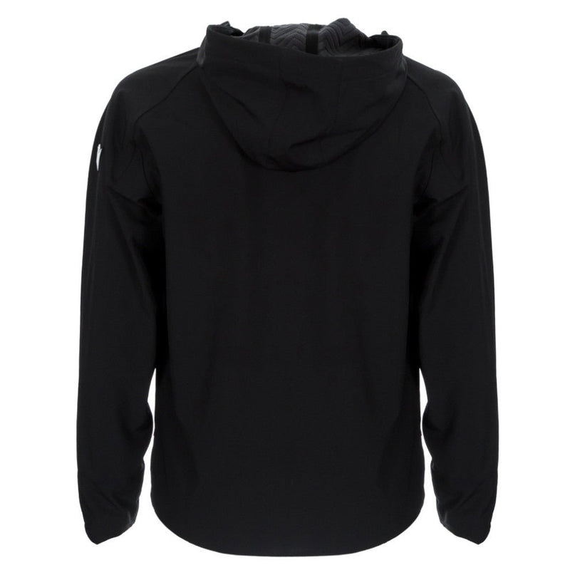 2025-2026 Northampton Saints Ath Softshell Hoody Jacket (Black) |Product - Jackets | Macron | Absolute Rugby