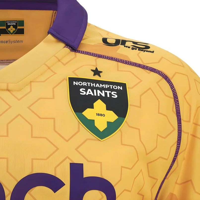 2025-2026 Northampton Saints Away Rugby Shirt |Product - Football Shirts | Macron | Absolute Rugby