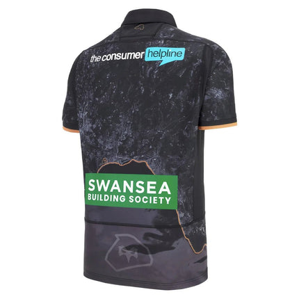 2025-2026 Ospreys Home Poly Replica Rugby Shirt |Product - Football Shirts | Macron | Absolute Rugby