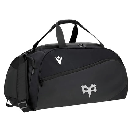 2025-2026 Ospreys Rugby Ath Duffle Bag (Black) |Product - Bags | Macron | Absolute Rugby