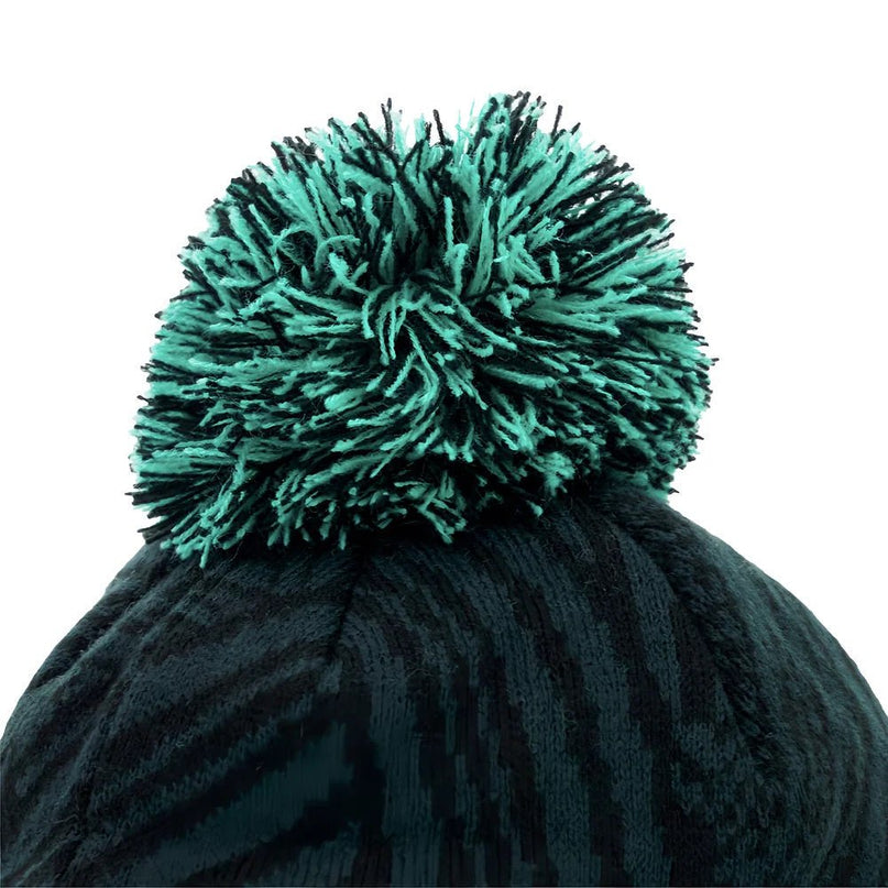 2025-2026 Ospreys Rugby Custom Pom Pom Beanie (Black) |Product - Headwear | Macron | Absolute Rugby