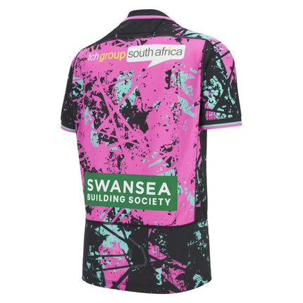 2025-2026 Ospreys Rugby Euro Poly Replica Shirt |Product - Football Shirts | Macron | Absolute Rugby