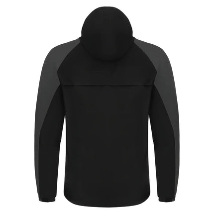2025-2026 Ospreys Rugby Rain Jacket (Black) |Product - Jackets | Macron | Absolute Rugby